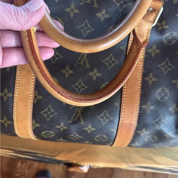 Louis Vuitton Monogram Brown and Tan Duffel Bag - Picture 8 of 16